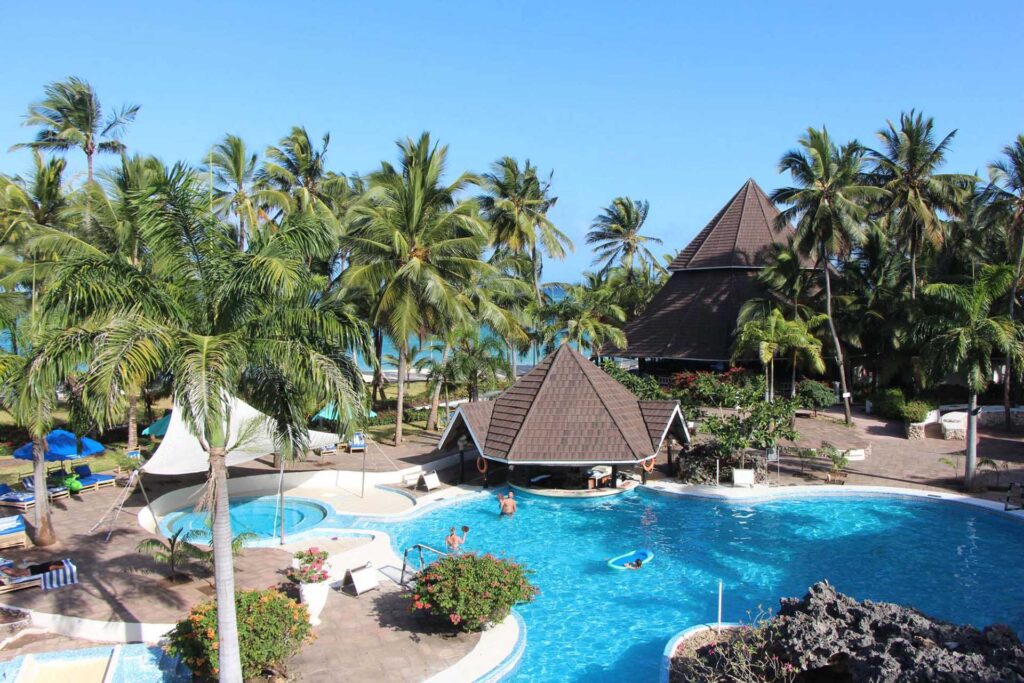 6 days vacation to Diani Beach