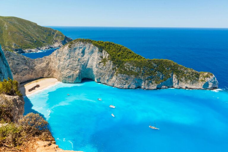 A photo of a beach Island in Greece