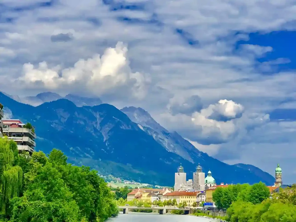 Innsbruck alpine view