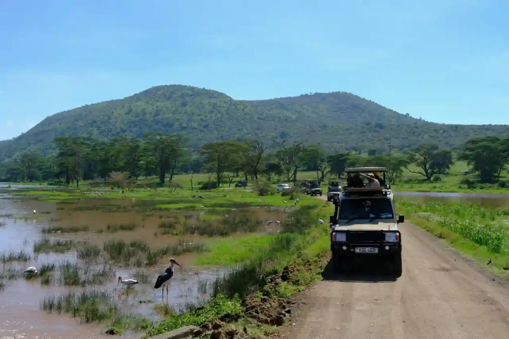 Lake Nakuru tour van