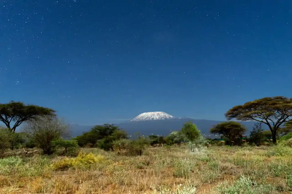 Mt Kilimanjaro from Amboseli