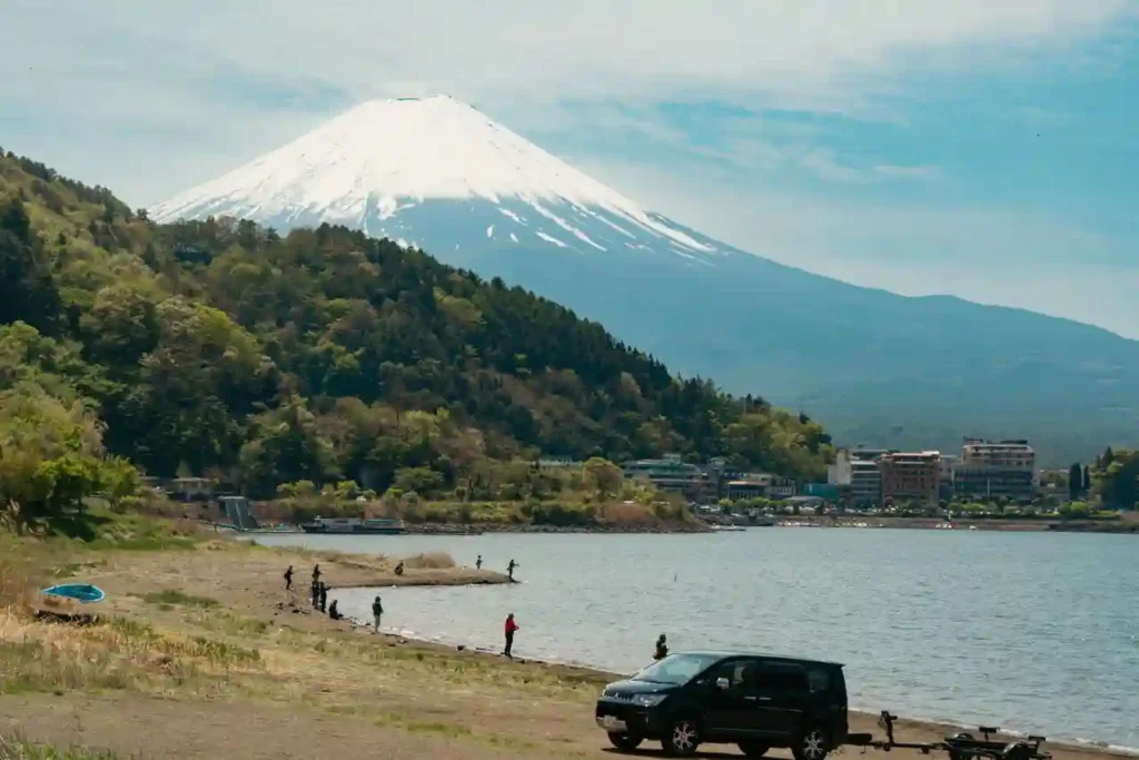 Mt. Fuji with Lake Kawaguchiko 1